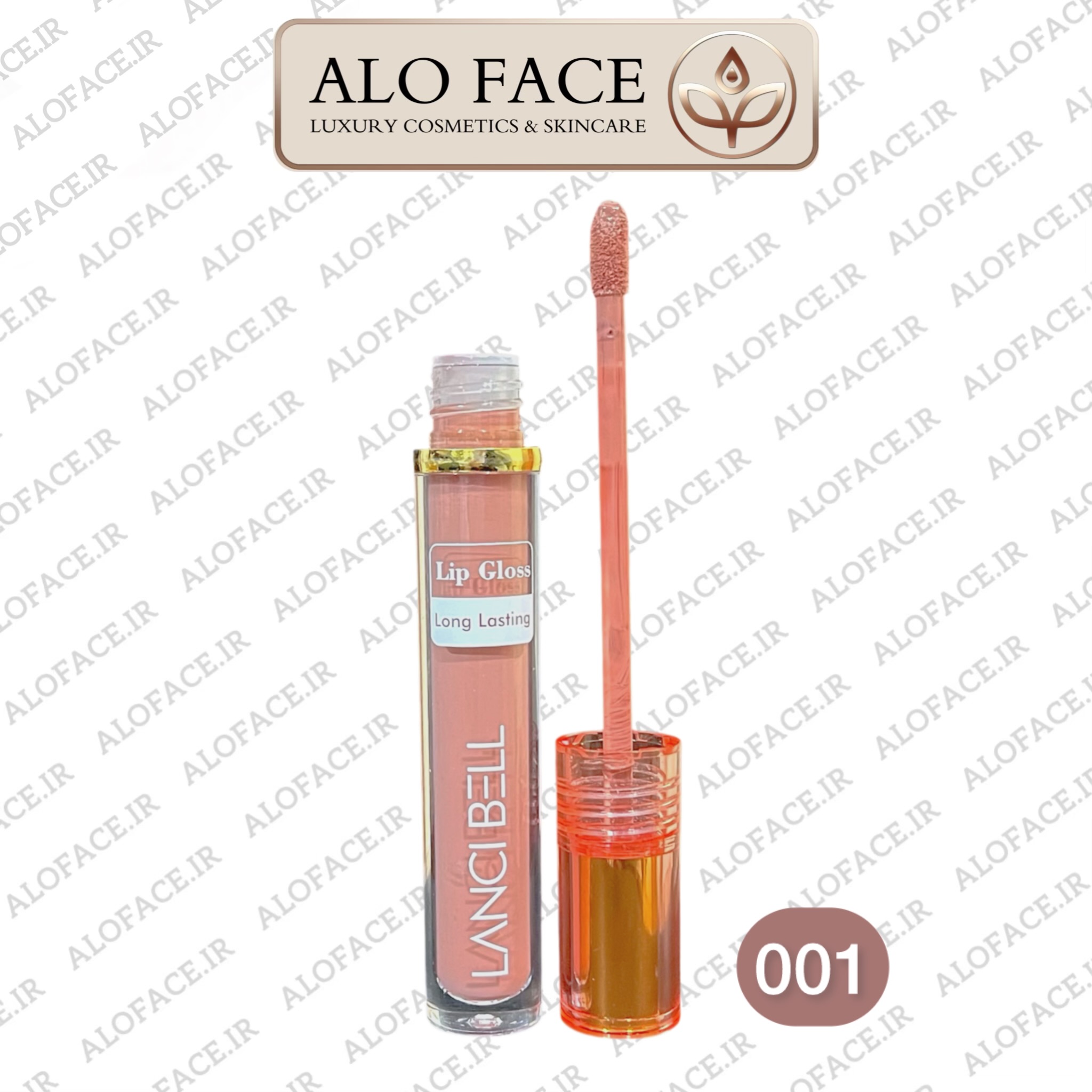 رژ لب مایع مخملی لنسی بل LANCI BELL مدل LIP GLOSS