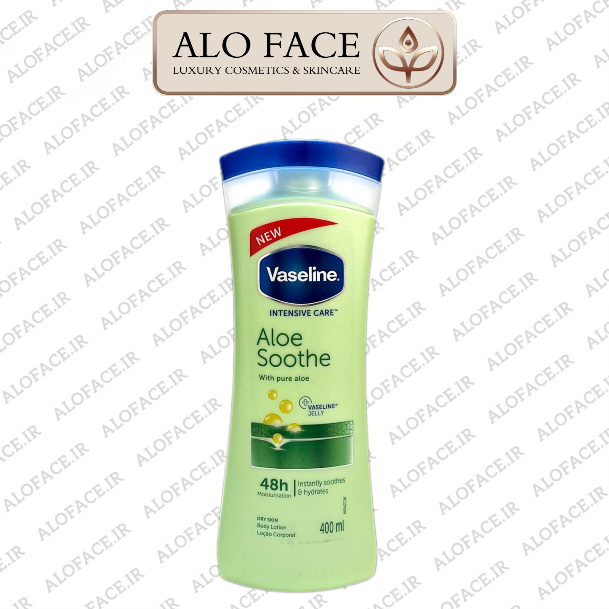 لوسیون بدن اورجینال 48 ساعته مدل Aloe Soothe