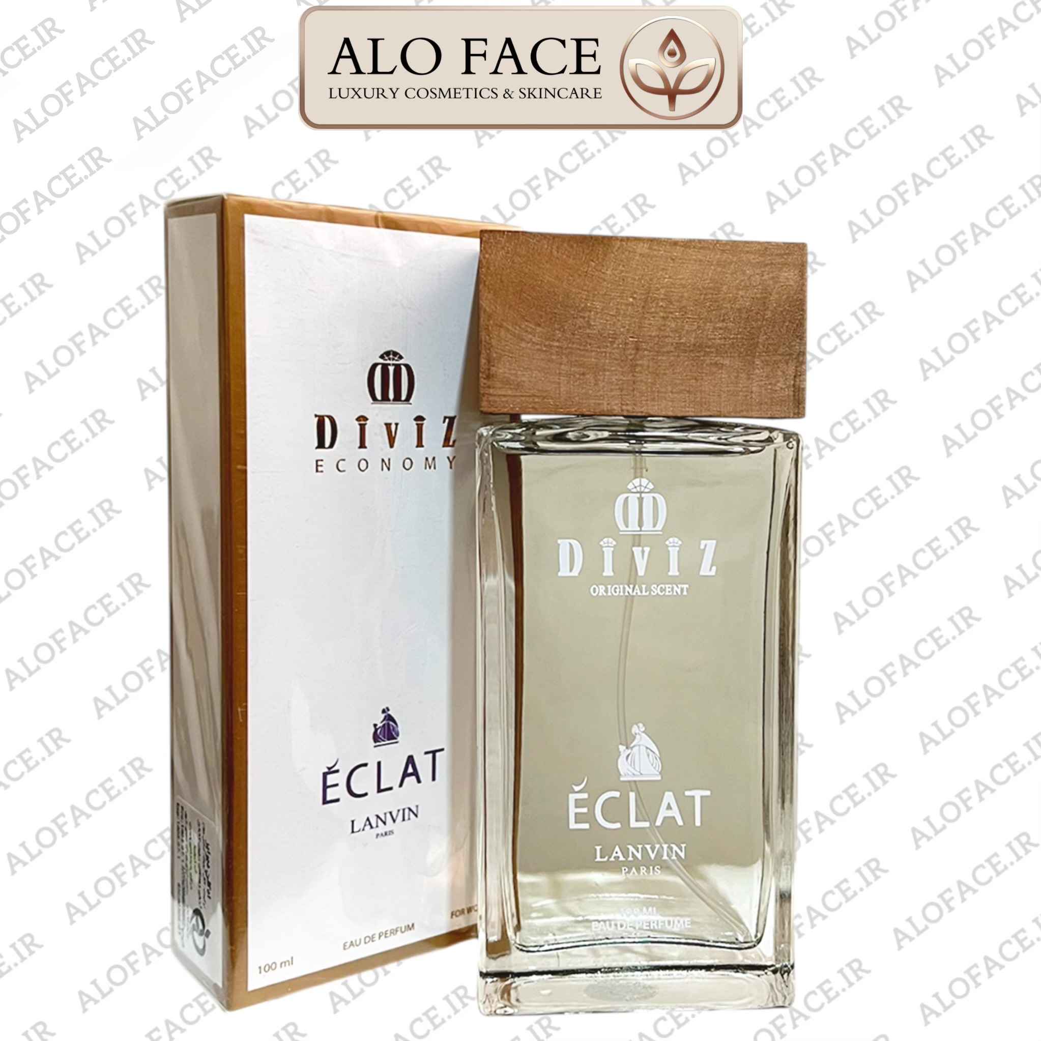 ادوپرفیوم زنانه دیوایز (DIVIZ) مدل اکلت (ECLAT)