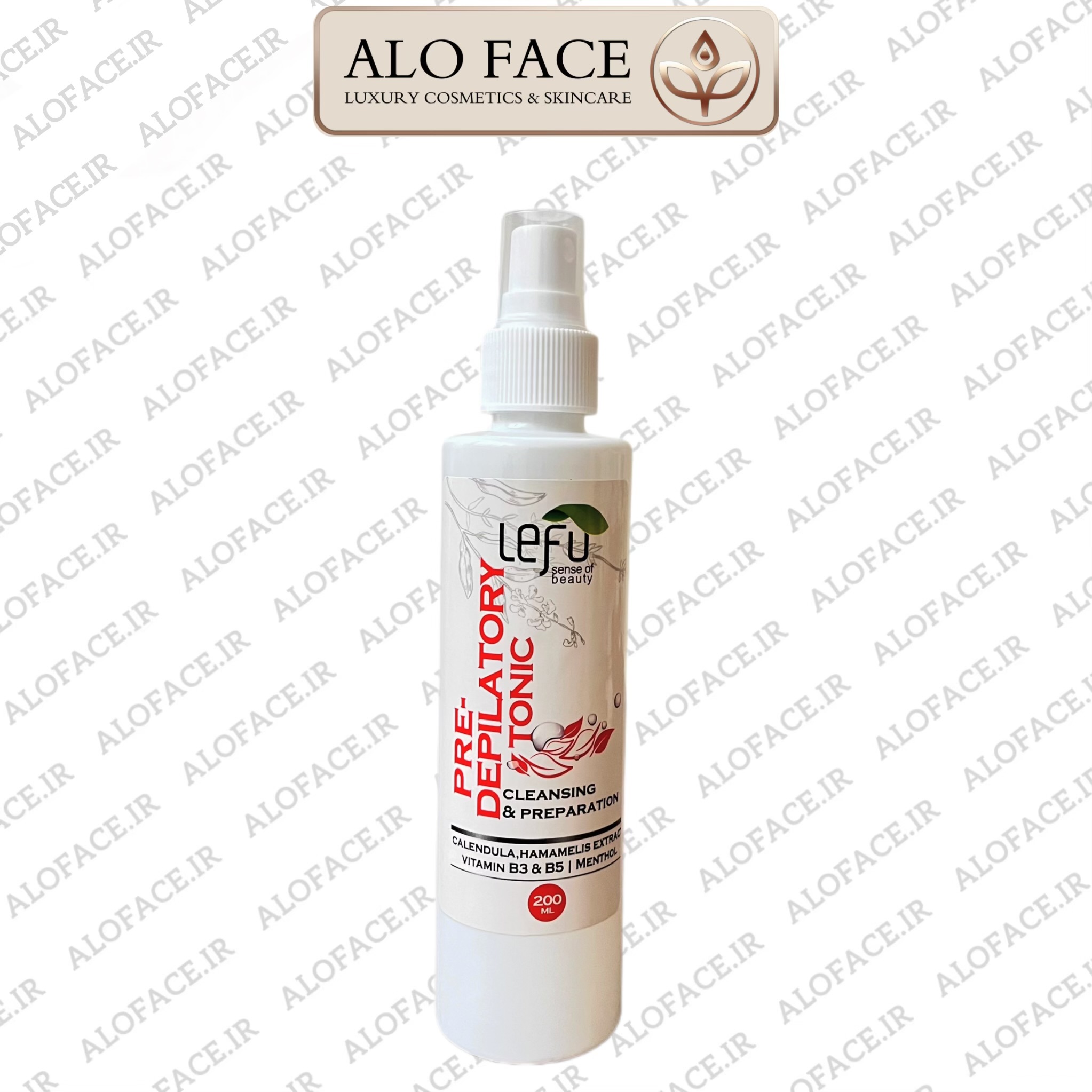 تونیک تمیزکننده قبل از اپیلاسیون آنتی باکتریال لفو 200 میلی لیتر