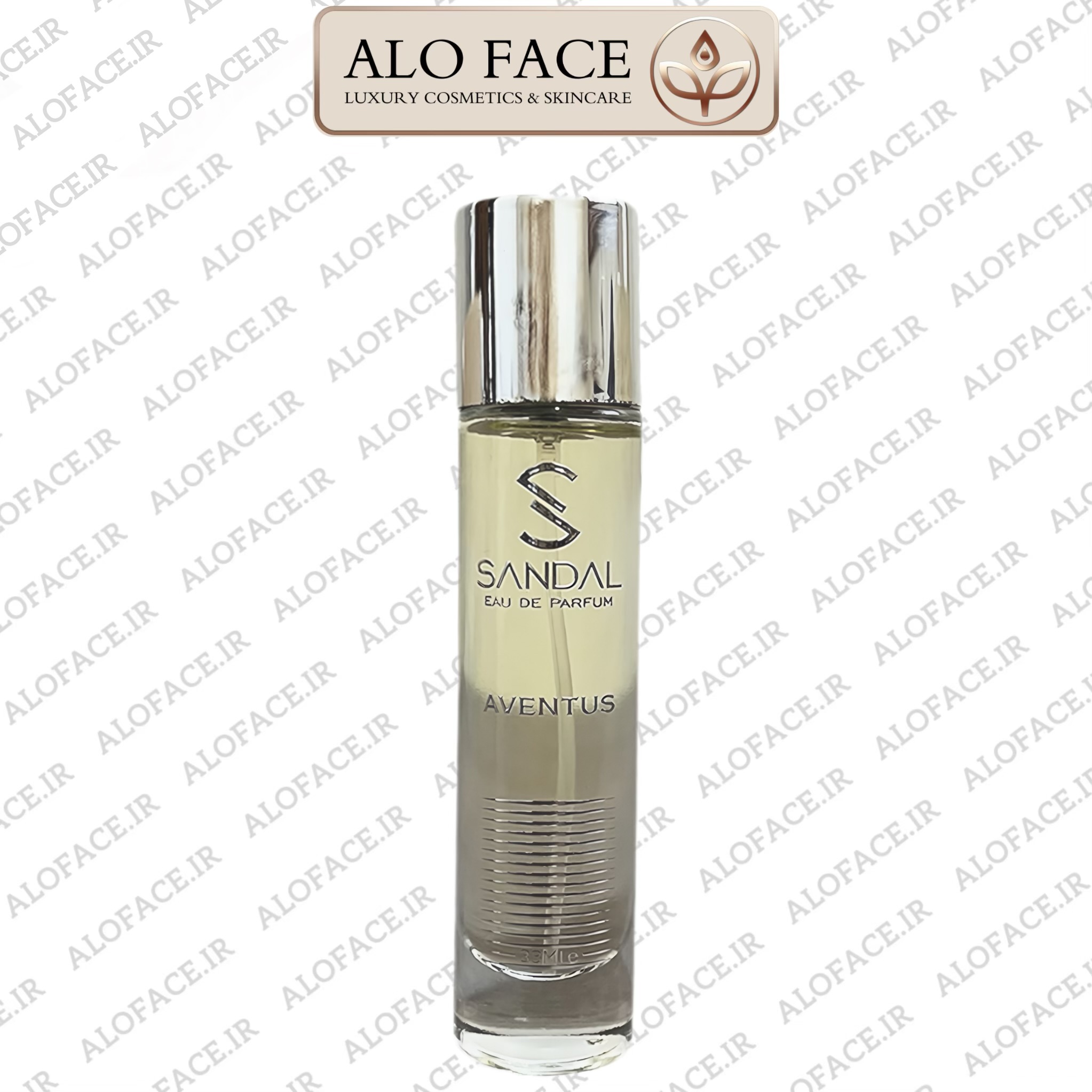 ادوپرفیوم جیبی مردانه صندل (SANDAL) مدل اونتوس (CREED AVENTUS) 33 میلی لیتر