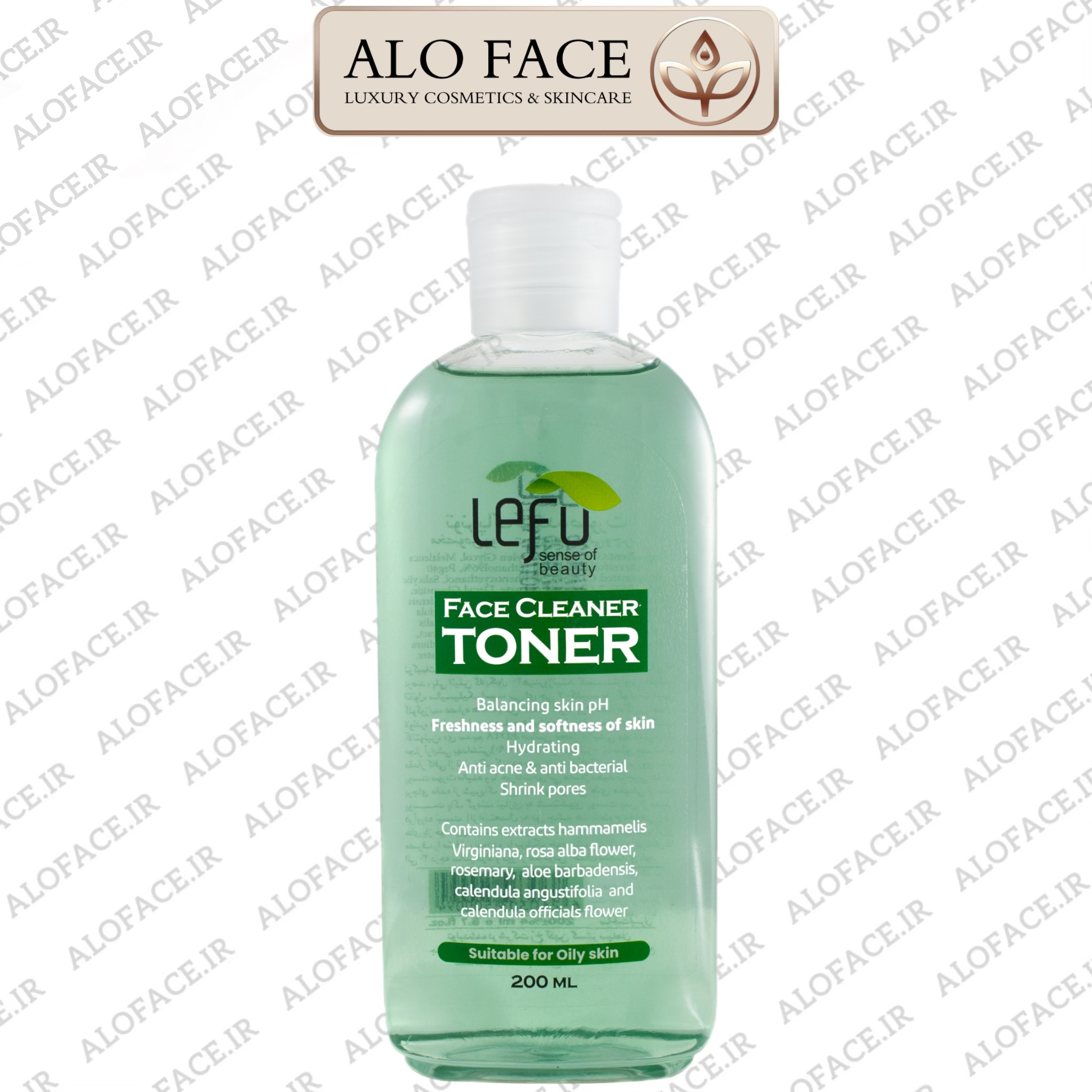 تونر لفو مخصوص پوست چرب و معمولی 200میلی لیتر