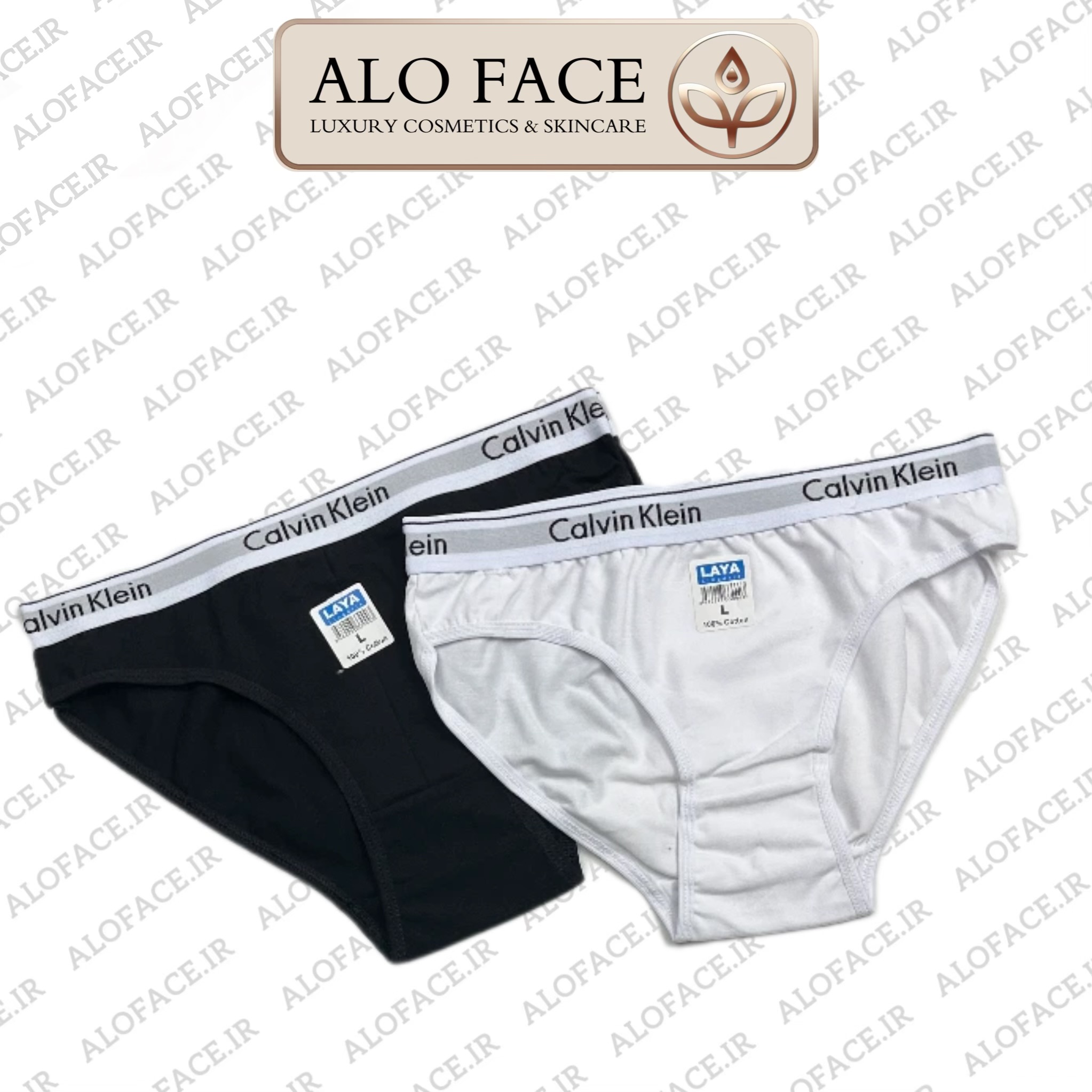 شورت زنانه 100% کتان لعیا کش کلوین 2 عددی سفید/مشکی