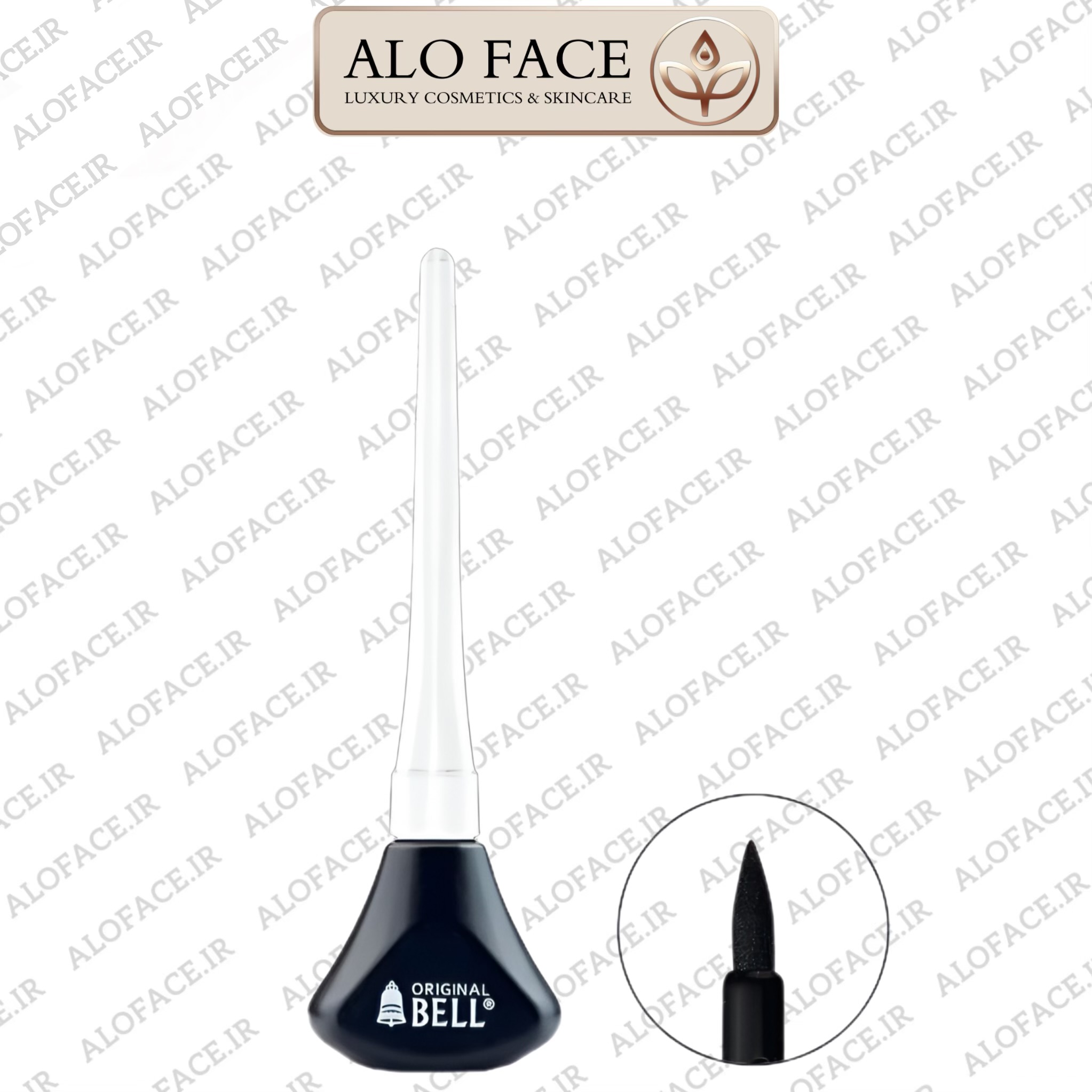 خط چشم ضدآب کوزه ای سفید و مشکی اورجینال