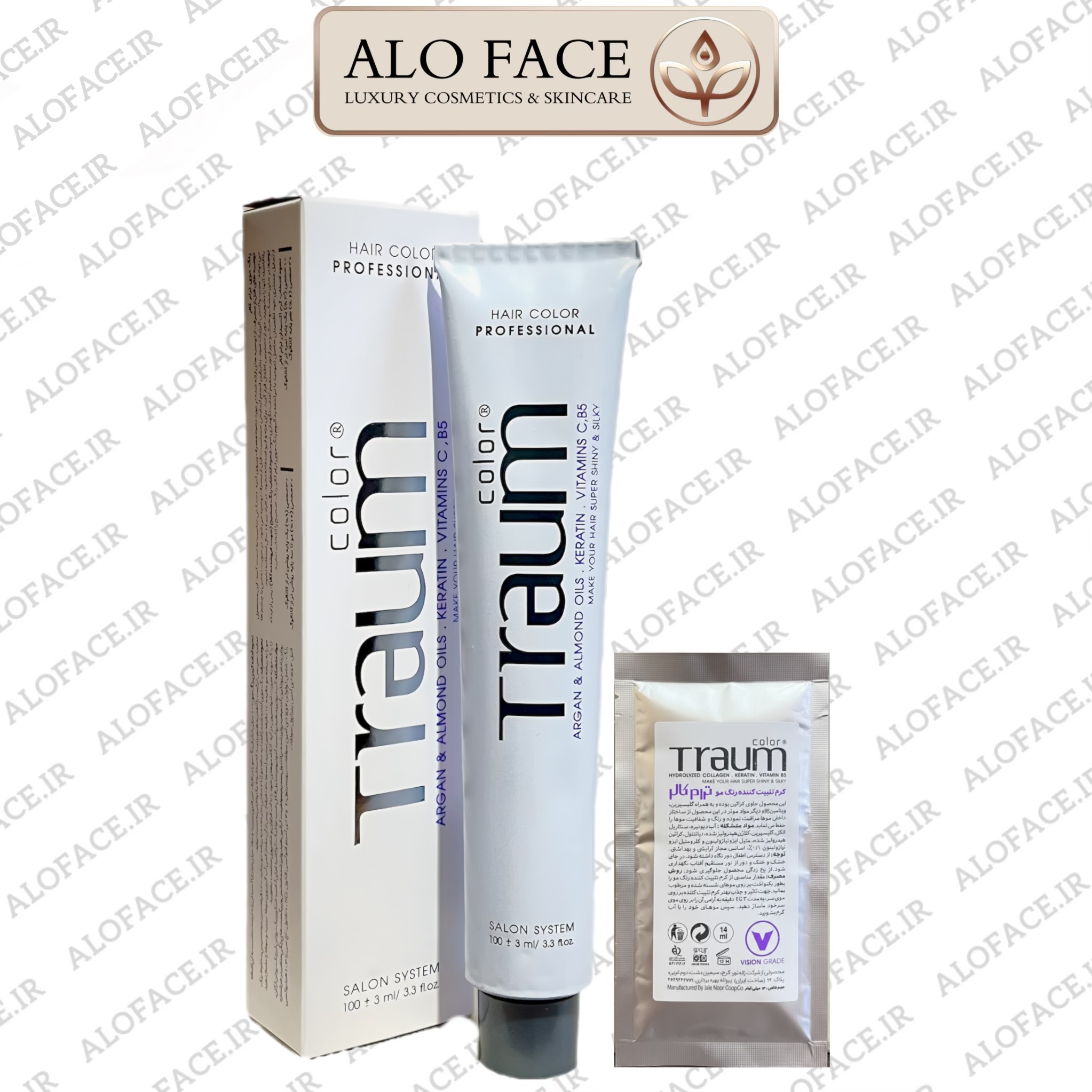 رنگ مو ماهاگونی 6/6 ترام کالر (Tram color)