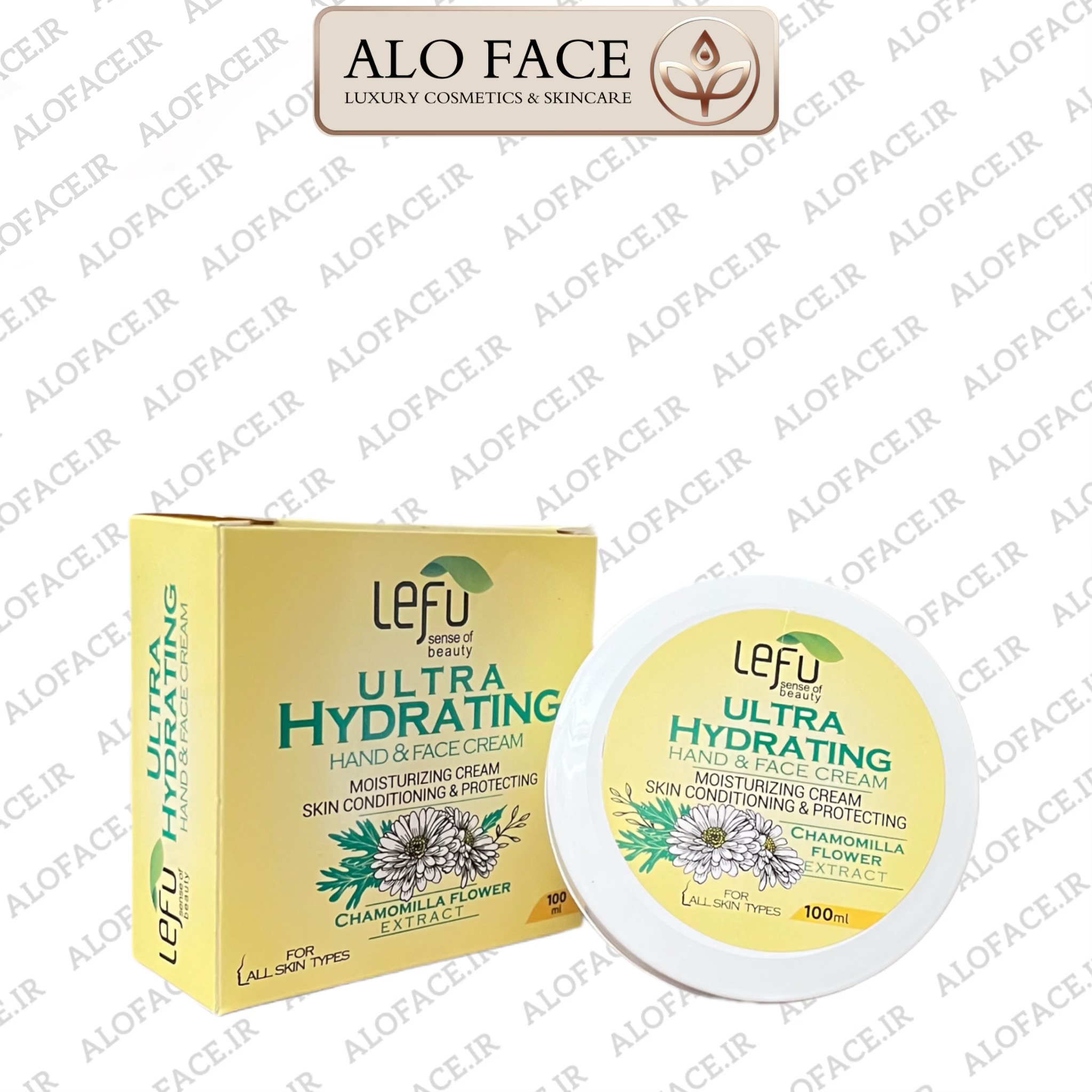کرم تخصصی دست و صورت لفو با عصاره بابونه ۱۰۰ میلی لیتر